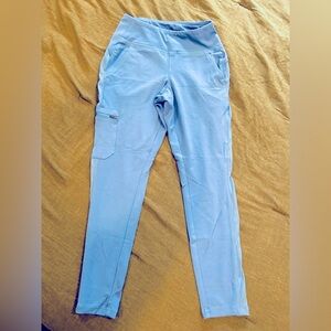 Jaanuu women’s Scrub Joggers, Ceil blue